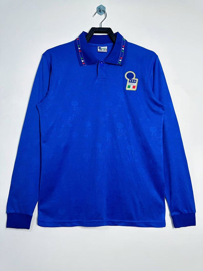 Italy 1994 Home Long Sleeve Football Shirt