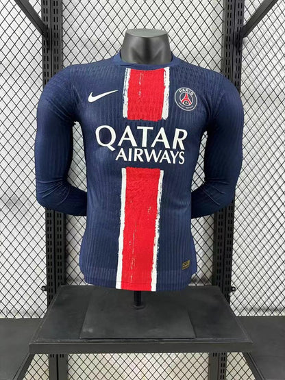 Paris Saint-Germain 24/25 Home Long Sleeve Football Shirt