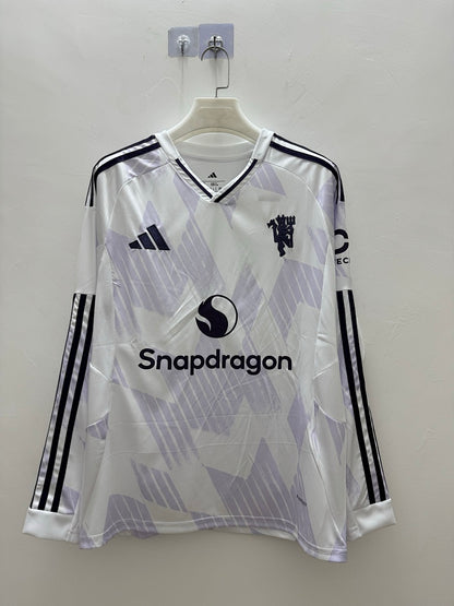 Manchester United 25/26 Away Long Sleeve Football Shirt