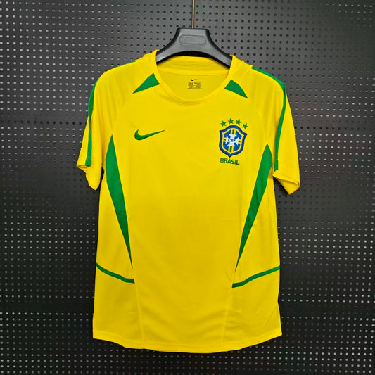 Brazil 2002 Home Football Shirt