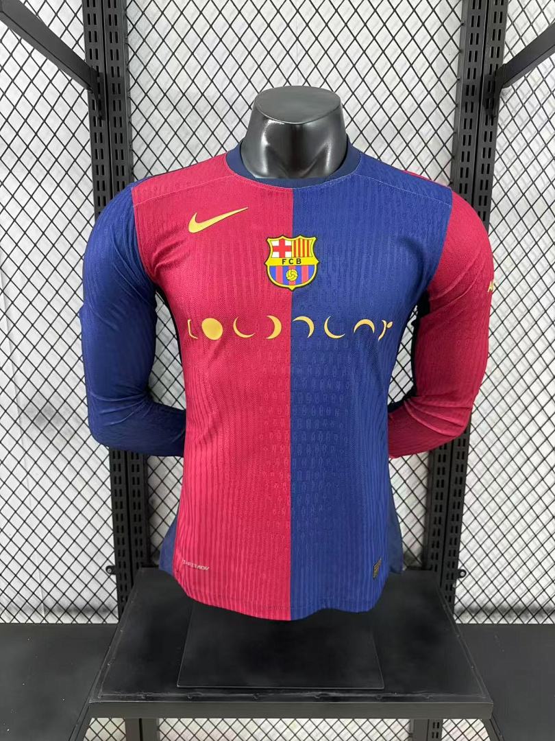 Barcelona 24/25 Long Sleeve Football Shirt
