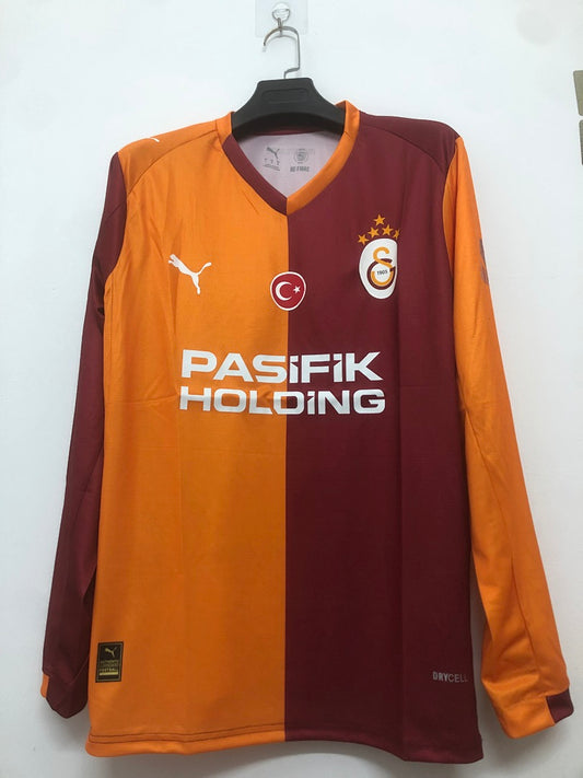 Galatasaray 25/26 Home Long Sleeve Football Shirt