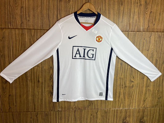 Manchester United 07/08 Long Sleeve Football Shirt
