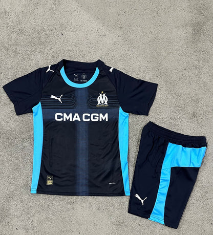 Kids Marseille 25/26 Away Football Shirt