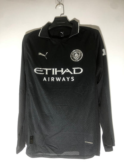 Manchester City 25/26 Away Long Sleeve Player Version Football Shirt