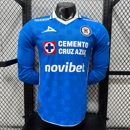 Cruz Azul 26/27 Home Long Sleeve Football Shirt