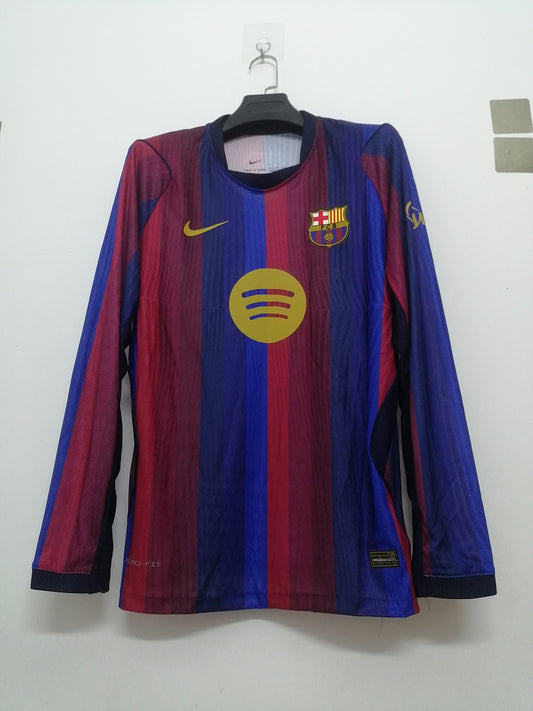 Barcelona 26/27 Home Long Sleeve Player Version Football Shirt
