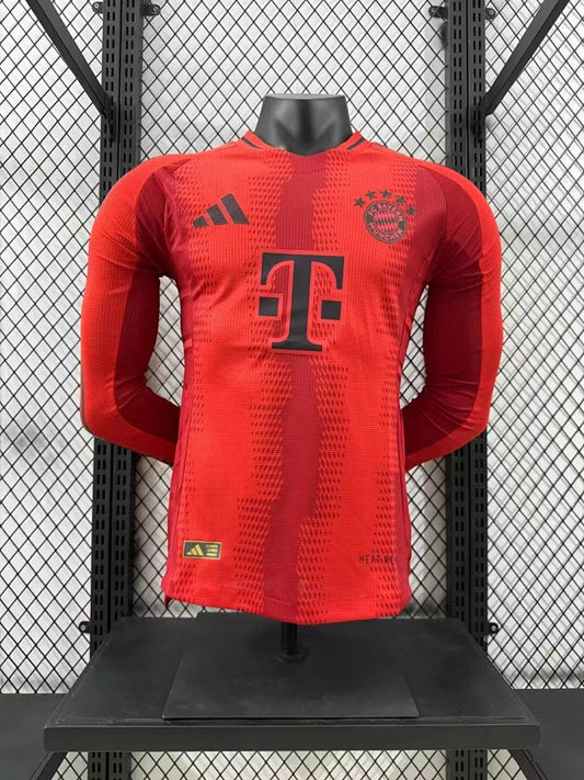 Bayern Munich 24/25 Home Long Sleeve Football Shirt