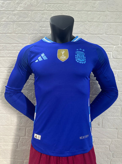 Argentina 24/25 Away Long Sleeve Football Shirt