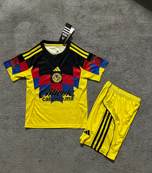 Kids Club América 25/26 Home Football Shirt