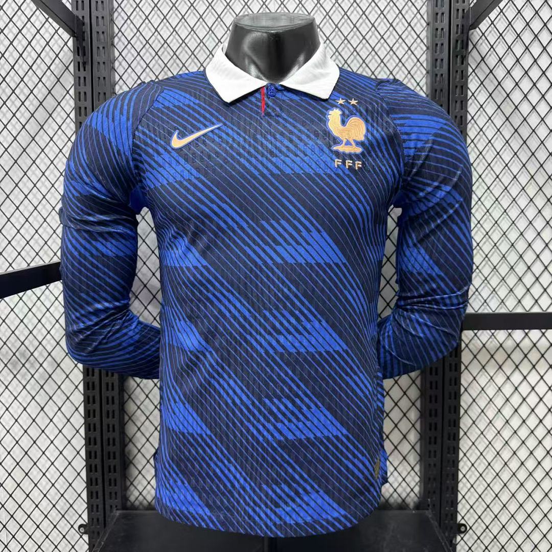France 2026 Home Long Sleeve Football Shirt