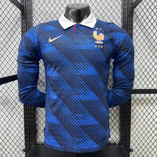 France 2026 Home Long Sleeve Football Shirt