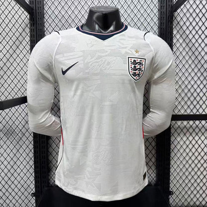 England 2026 Home Long Sleeve Football Shirt
