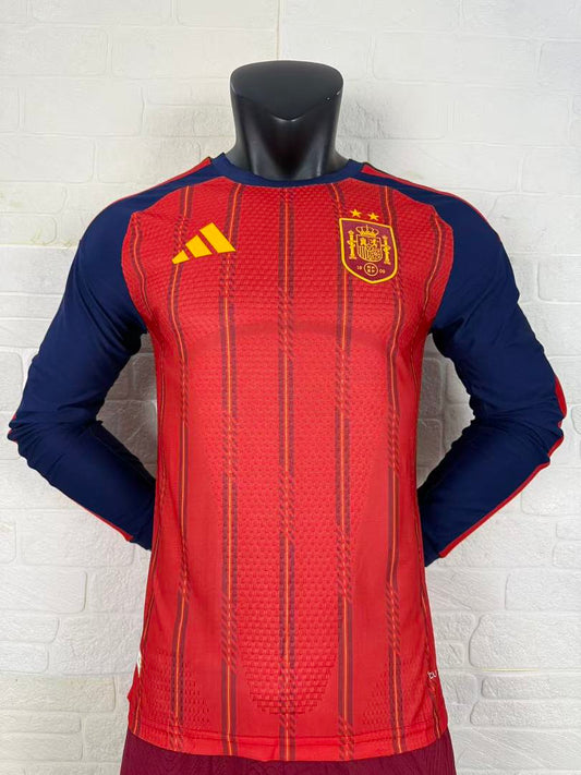 Spain 26/27 Home Two Stars Player Version Football Shirt