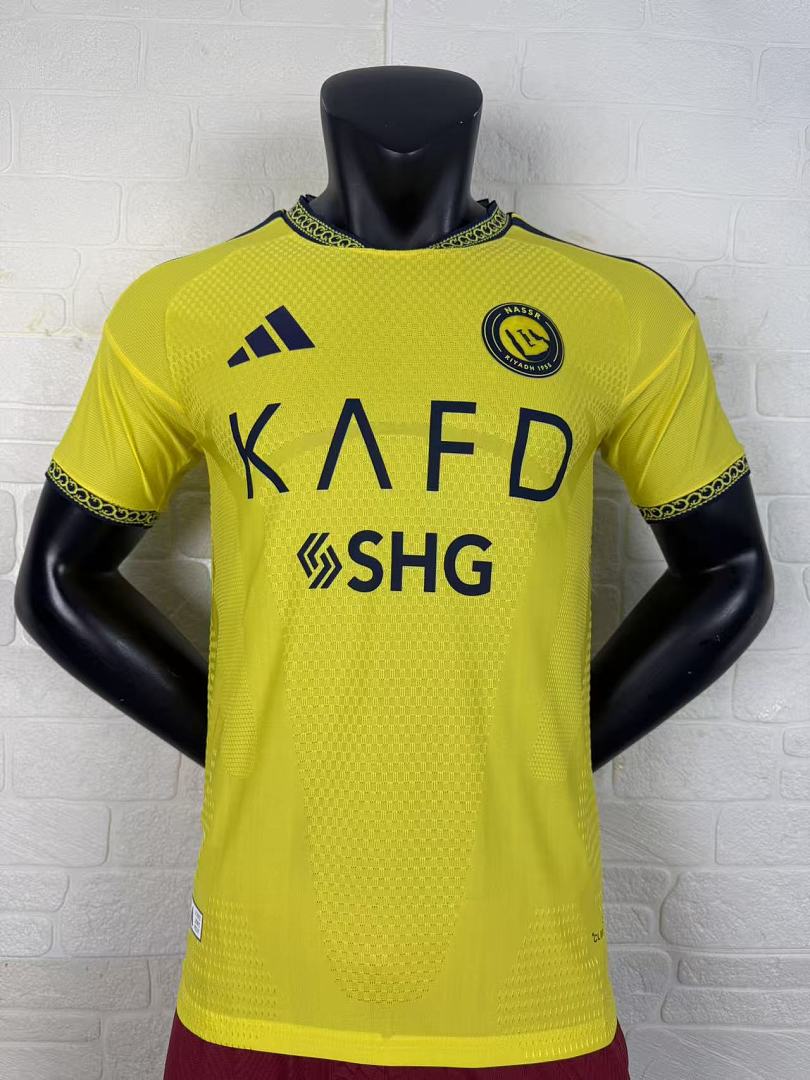 Al Nassr 26/27 Home Player Version Football Shirt