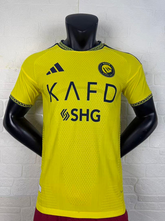Al Nassr 26/27 Home Player Version Football Shirt