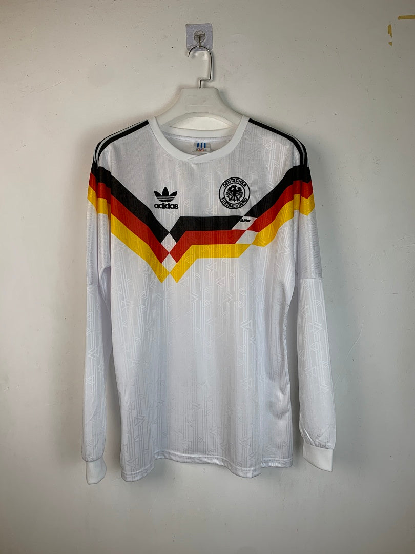 Germany 1990 Home Long Sleeve Football Shirt