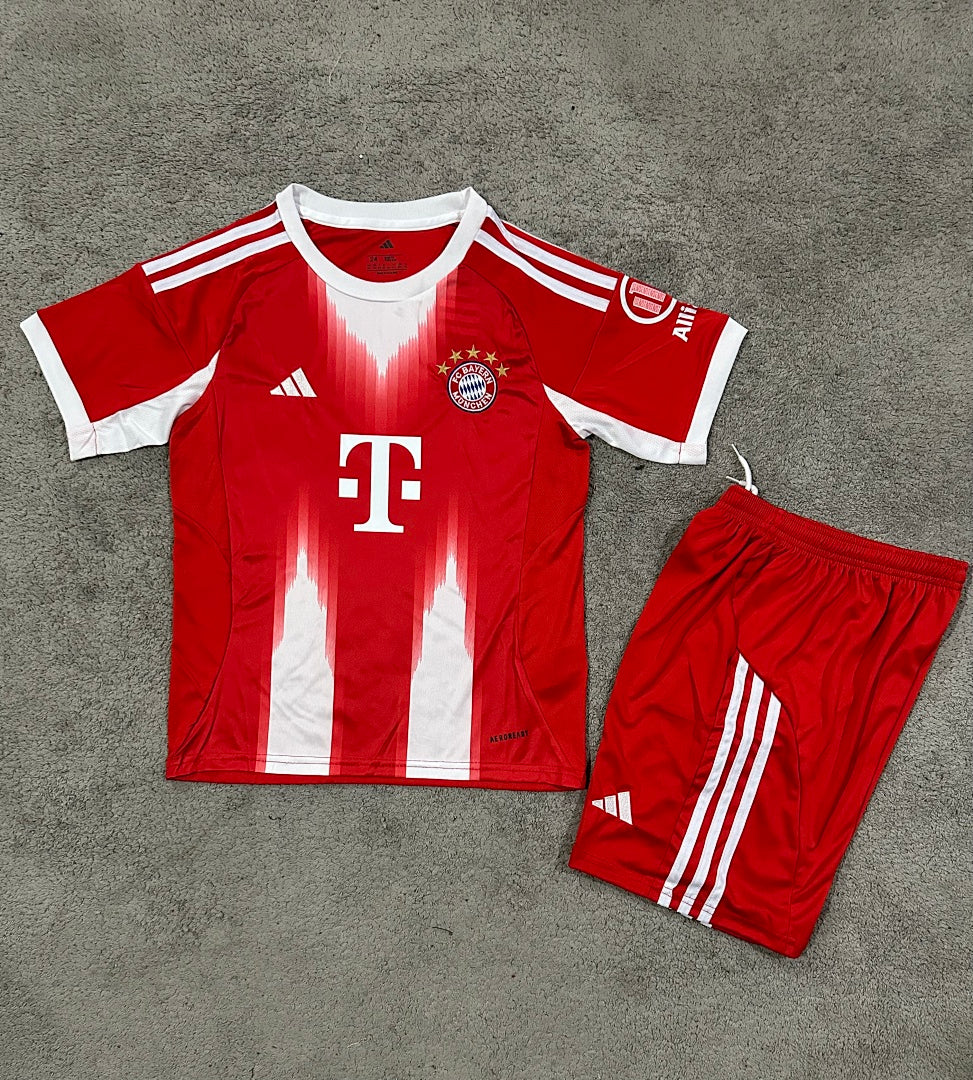 Kids Bayern Munich 25/26 Home Football Shirt