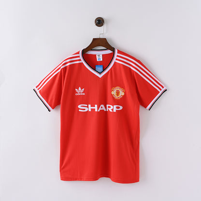 Manchester United 83/84 Home Football Shirt