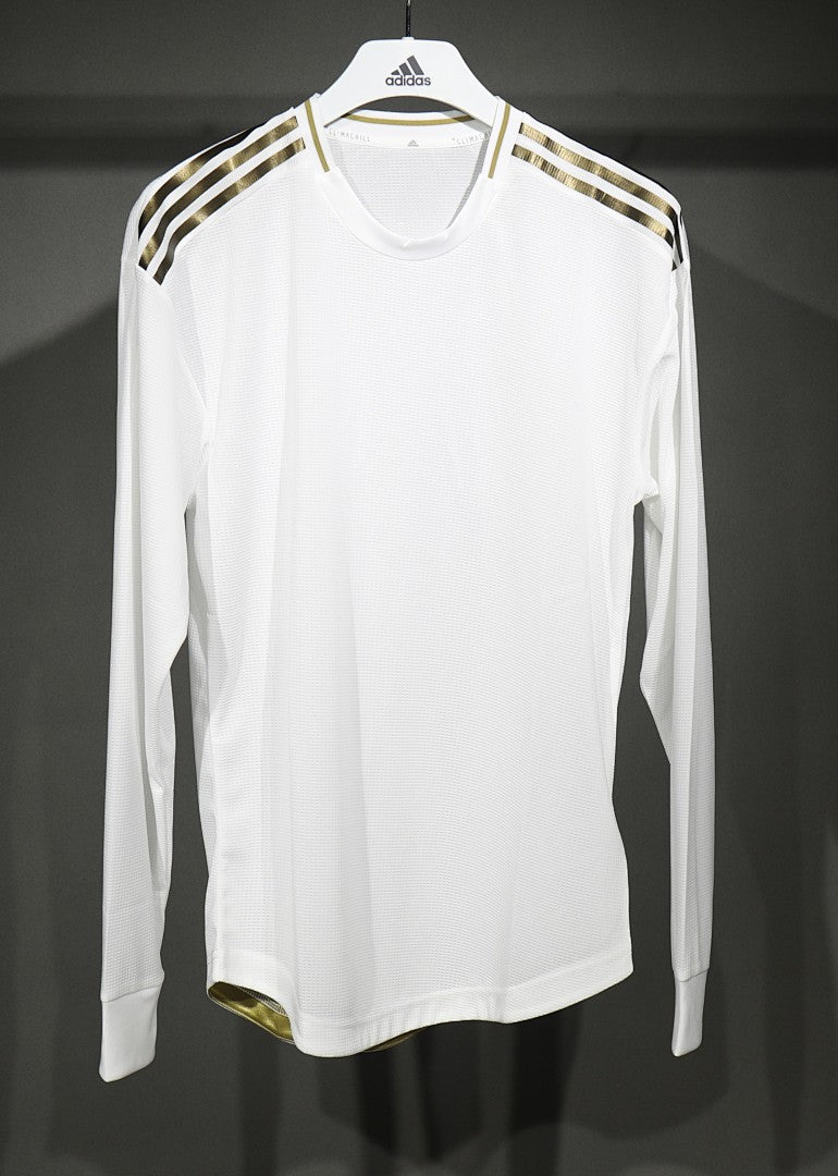 Real Madrid 19/20 Home Player Version Long Sleeve Football Shirt
