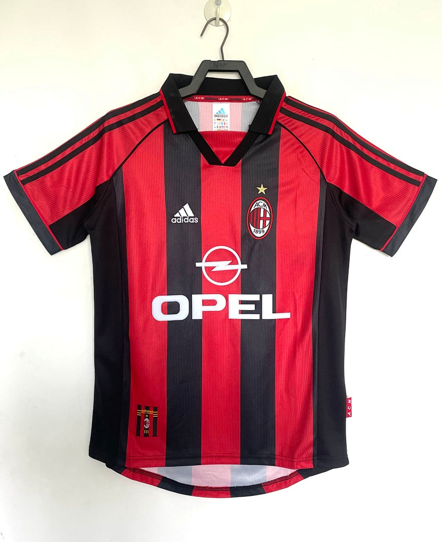 AC Milan 98/99 Home Football Shirt