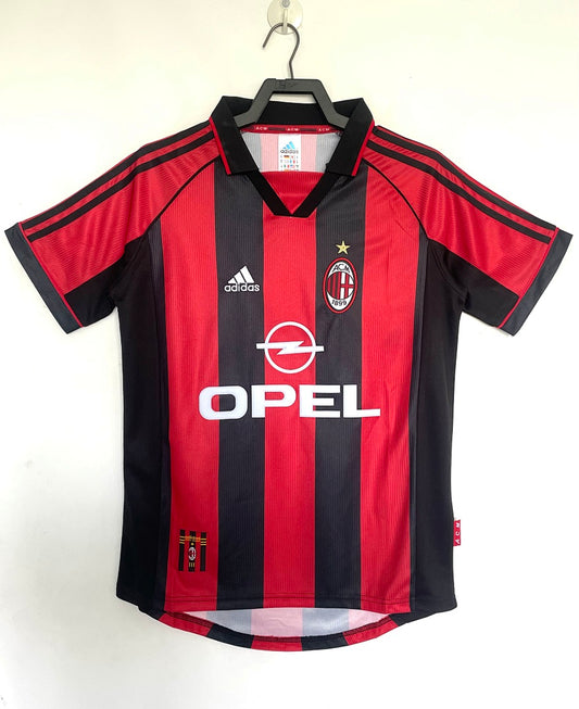 AC Milan 98/99 Home Football Shirt