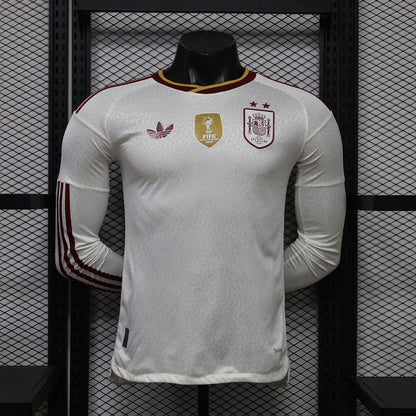 Spain 26/27 Away Long Sleeve Football Shirt