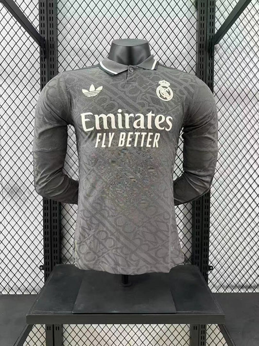 Real Madrid 24/25 Long Sleeve Football Shirt