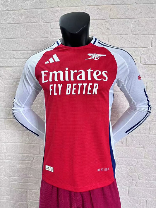 Arsenal 24/25 Home Long Sleeve Football Shirt