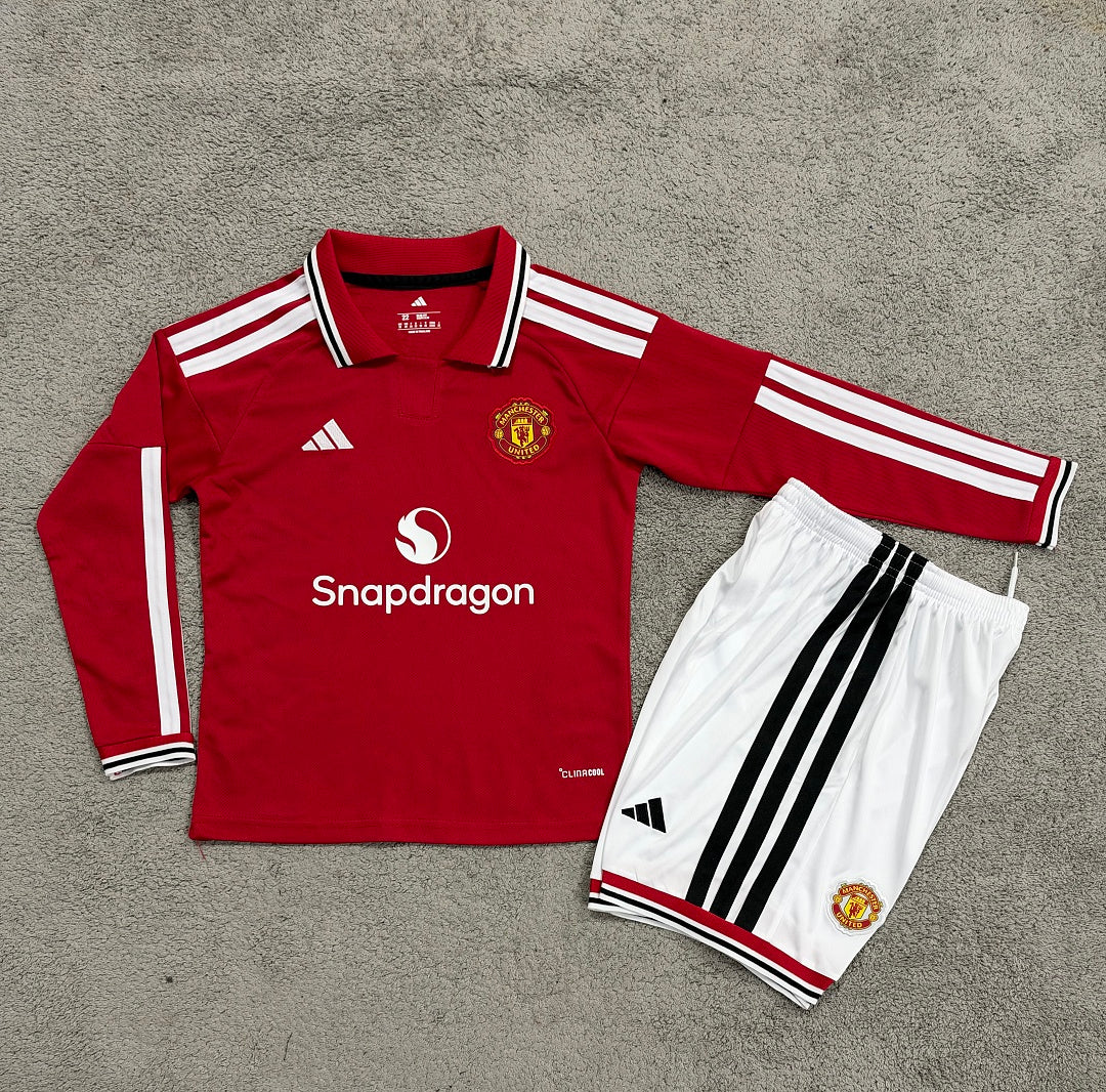 Manchester United 26/27 Home Long Sleeve Football Shirt