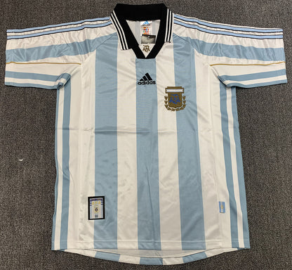 Argentina 1998 Home Football Shirt