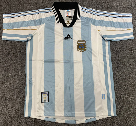 Argentina 1998 Home Football Shirt