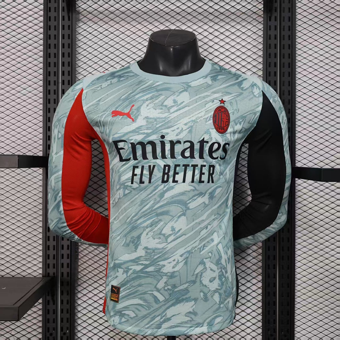 AC Milan 25/26 Long Sleeve Football Shirt