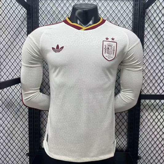 Spain 2026 Away Long Sleeve Football Shirt