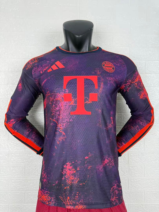 Bayern Munich 26/27 Third Long Sleeve Player Version Football Shirt