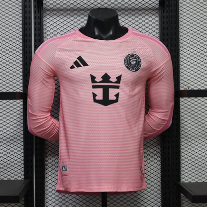 Inter Miami 26/27 Home Long Sleeve Player Version Football Shirt