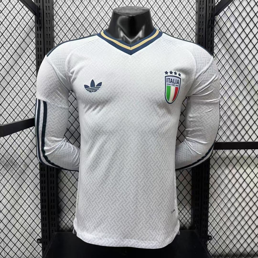 Italy 2026 Away Long Sleeve Football Shirt
