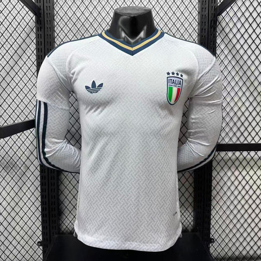 Italy 2026 Away Long Sleeve Football Shirt