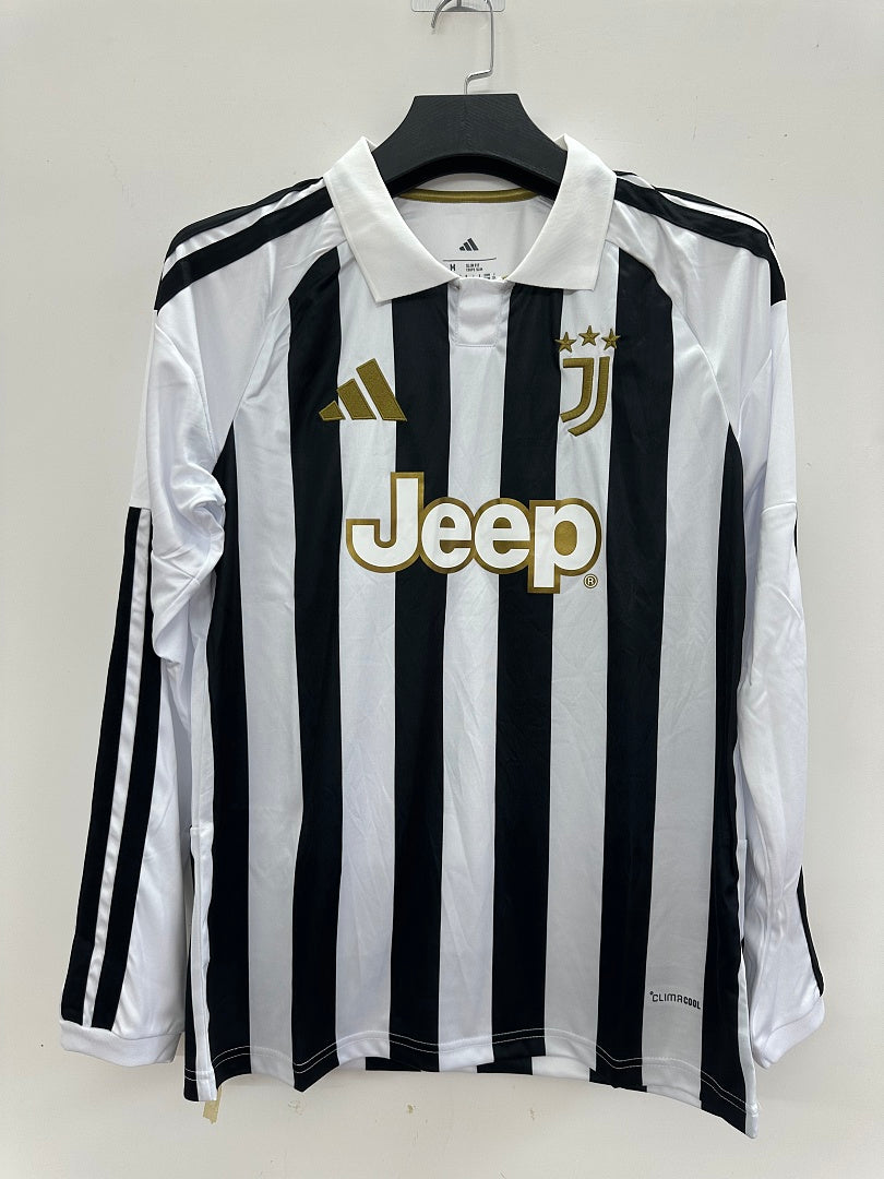 Juventus 26/27 Home Long Sleeve Football Shirt
