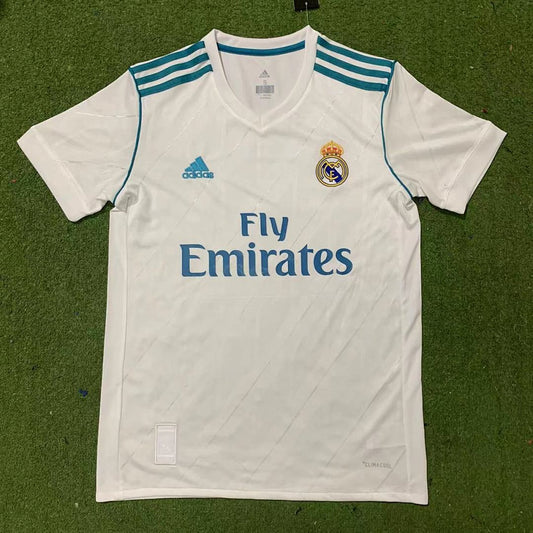 Real Madrid 17/18 Home Football Shirt