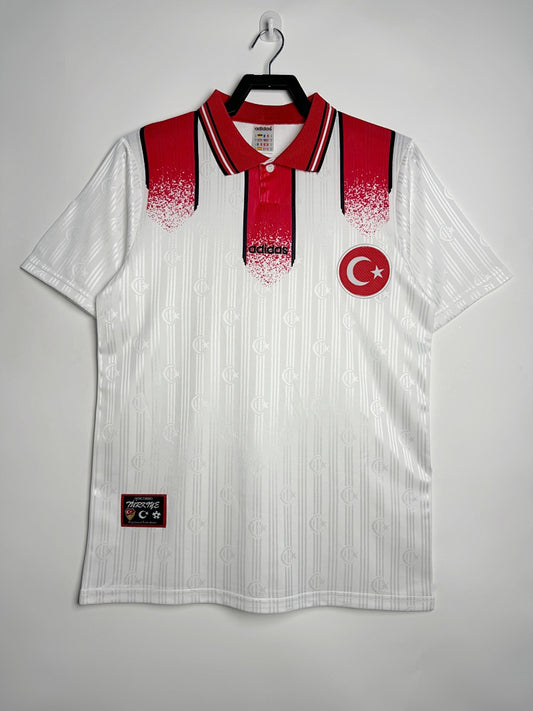 Türkiye 1996 Away Football Shirt