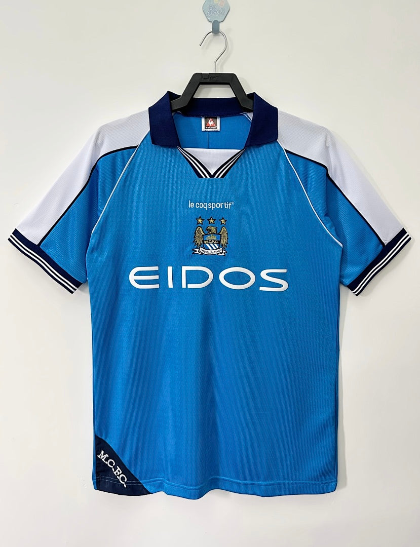 Manchester City 99/01 Home Football Shirt
