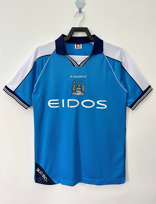 Manchester City 99/01 Home Football Shirt