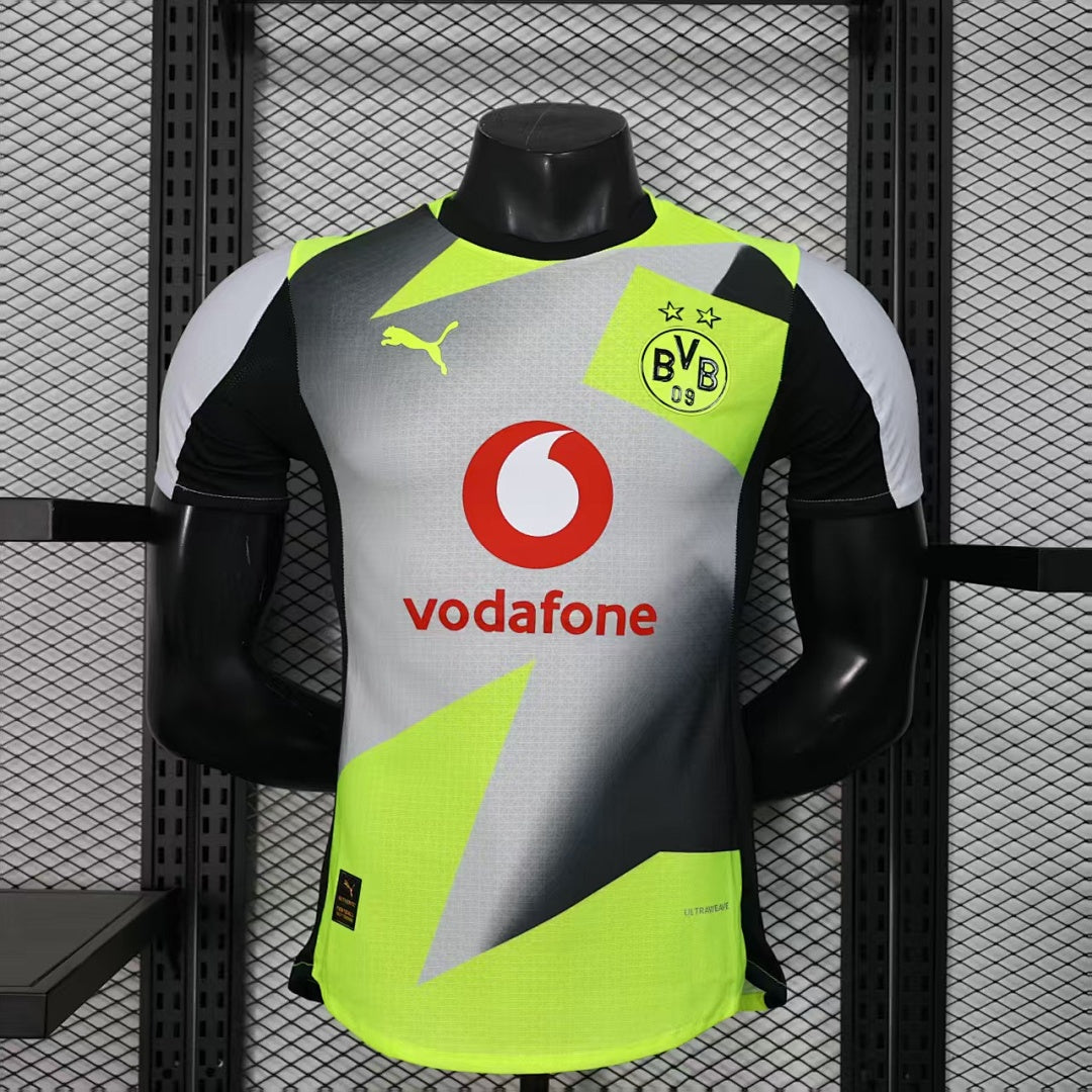 Borussia Dortmund 25/26 Third Fluorescent Green Football Shirt