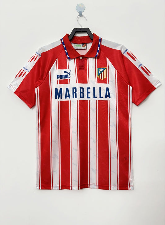 Atlético Madrid 94/95 Home Football Shirt