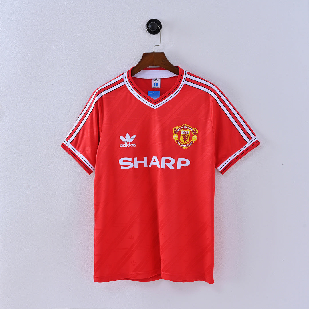 Manchester United 86/88 Home Football Shirt