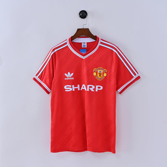Manchester United 86/88 Home Football Shirt