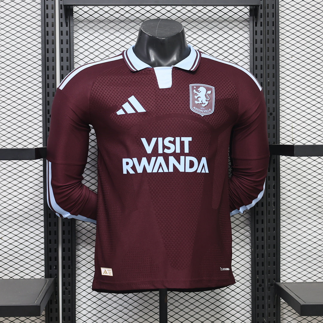 S XL 26/27 Home Long Sleeve Player Version Football Shirt