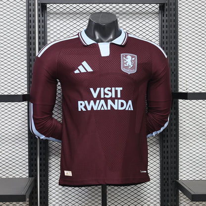 S XL 26/27 Home Long Sleeve Player Version Football Shirt