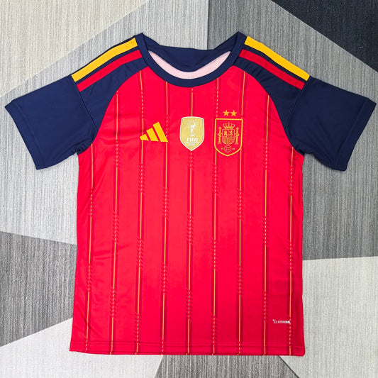 Spain 2026 Home Two Stars Football Shirt